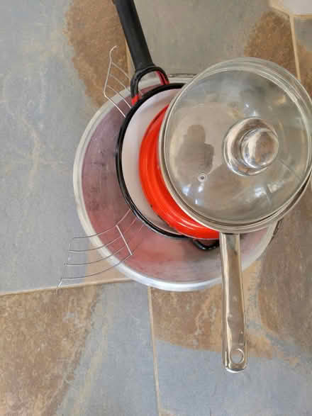 Photo of free Collection of kitchen Cookwear etc (BN43 5NS) #1