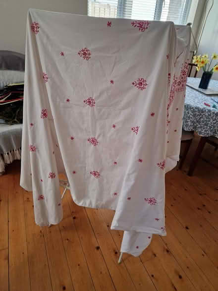 Photo of free King size duvet cover (Juniper Green, EH14) #2