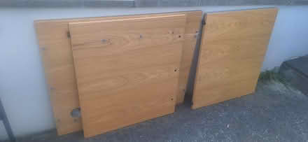 Photo of free veneered MDF in a light oak finish (D12 XY22) #1