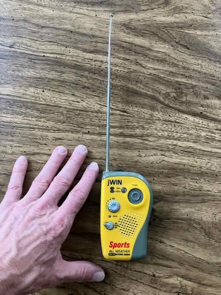 Photo of free Portable FM/AM radio, works but… (Crestwood, NW DC) #1