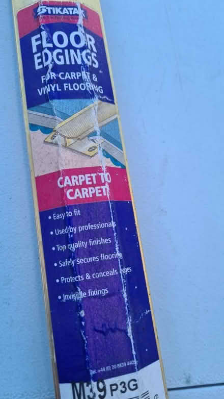 Photo of free 2 x carpet gripper joints (Scotstoun G14) #2