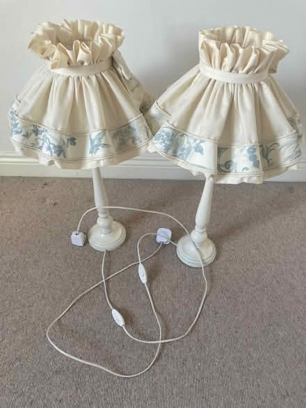 Photo of free Pair of Bedside Lamps (Leigh Park BA13) #1