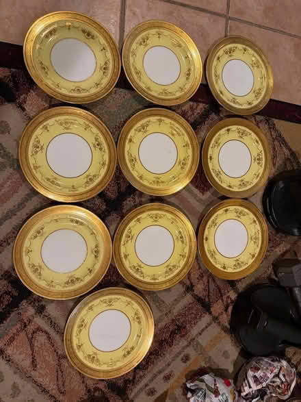 Photo of free Gold Rimmed dinnerware bundle (Somerville, MA) #3