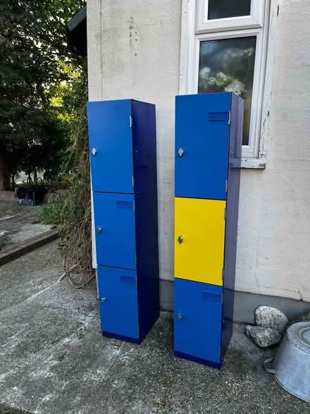 Photo of free x2 metal lockers (Bounds Green N11) #1