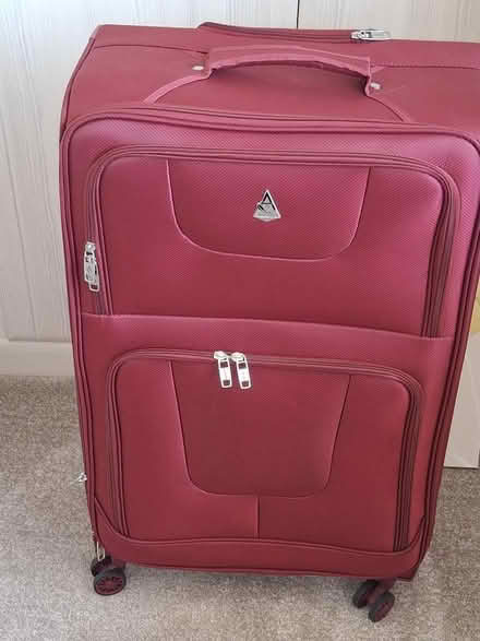 Photo of free Large red Suitcase (Marsh LA1) #1