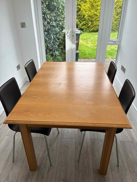 Photo of free Extendable Dining Table & Chairs (Highcliffe) #1