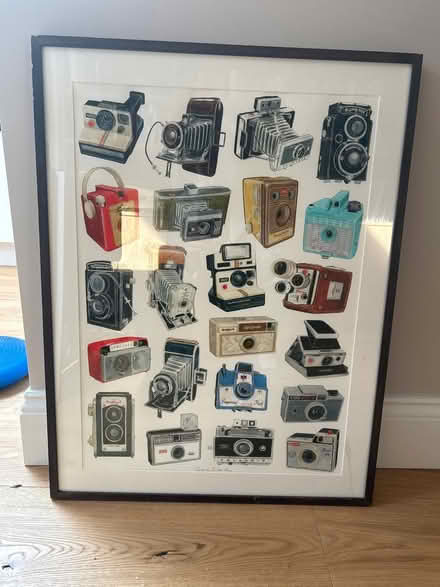 Photo of free Cameras poster in frame (Stroud Green N4) #1
