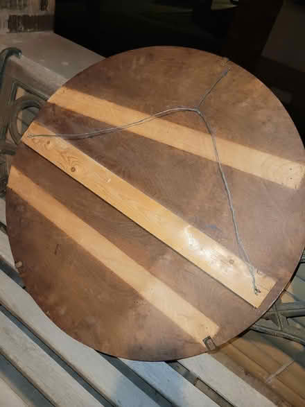 Photo of free Antique round mirror 30" diameter (Downtown / Gage Park) #2