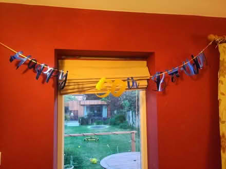 Photo of free 50th birthday bunting (Cambridge, CB5) #1