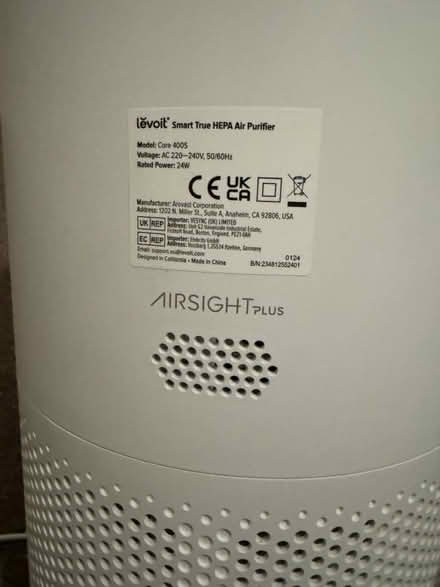 Photo of free Air Purifier (Maida Vale, London) #3