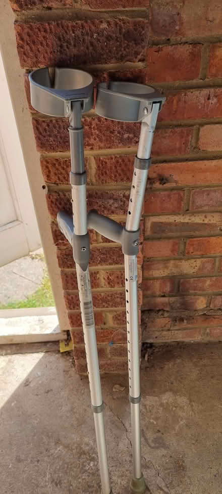 Photo of free A pair of crutches (Southborough BR2) #1