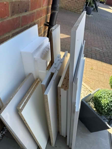 Photo of free Offcuts mdf shelves (Faygate) #2
