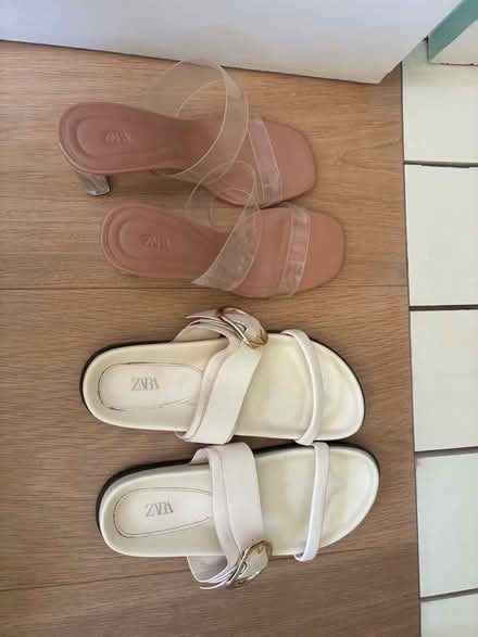 Photo of free 2 pairs of Zara shoes - size 38 (South Kensington W8) #1