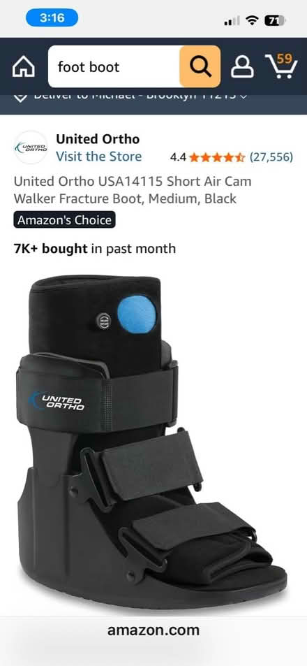 Photo of free Orthopedic Foot Boot (2831 Exterior Street, Bronx) #2