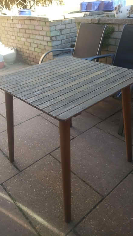 Photo of free Garden table + 4 chairs (Royston SG8) #2