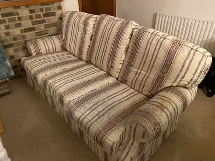 Photo of free Three seater sofa (North Coker BA22) #1