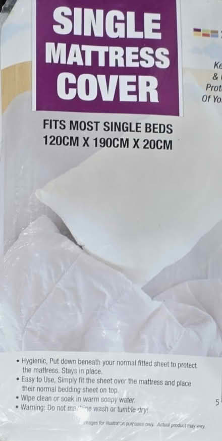 Photo of free Single Mattress Protector (Oxton, Birkenhead CH43) #1