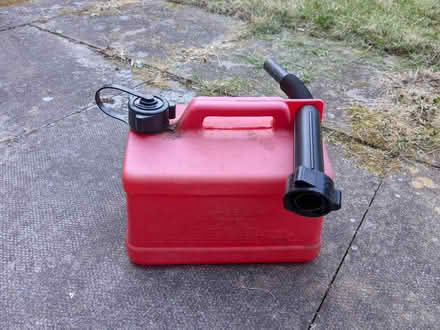 Photo of free Petrol for a petrol lawnmower (Napsbury AL2) #1