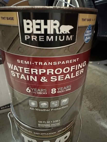 Photo of free Stain/Sealer/Wood Protectant (Southern Novato) #1