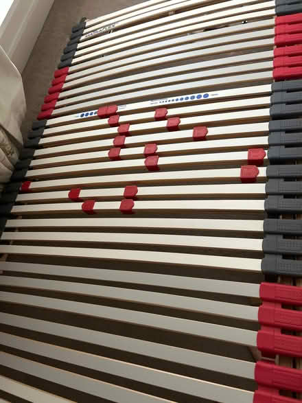 Photo of free Wooden slatted bed base (Hobson's Monument CB2) #3