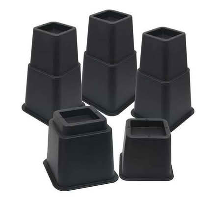 Photo of Adjustable Furniture Risers (4 High and 4 Short) (Tilehurst RG30) #1