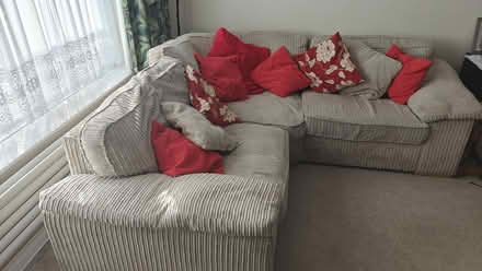 Photo of free 1x1 modular corner sofa and swivel cuddle chair (Hill Head PO14) #1
