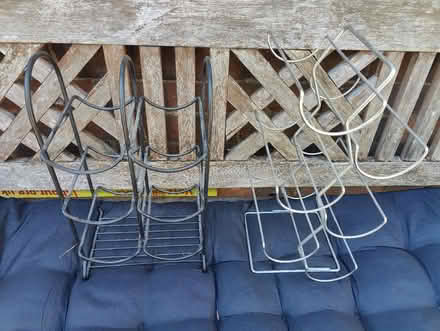 Photo of free Two wine / bottle rack (Bedford) #1