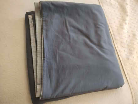 Photo of free double duvet - blue (Baldock SG7) #1