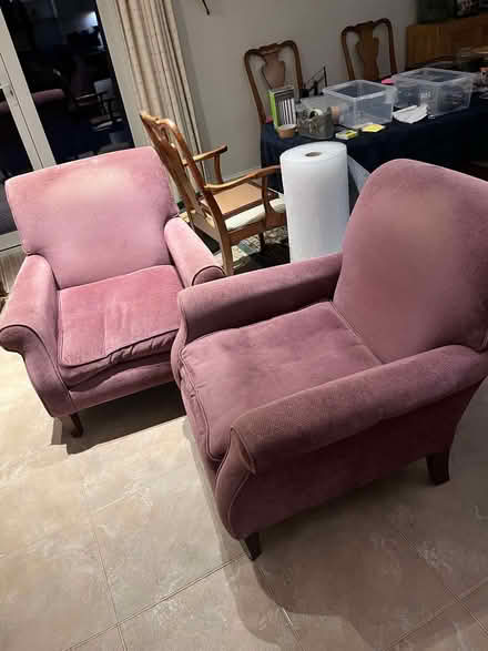 Photo of free Two comfortable armchairs - Good condition (Top Amersham HP6) #2