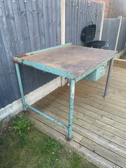 Photo of free Metal heavy duty table (Sutton CB6) #2