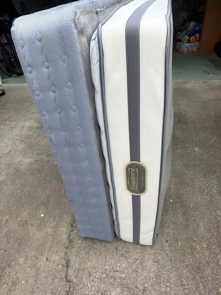 Photo of free Full-size bedframe and mattress (Melbourne Beach NearSchool) #1