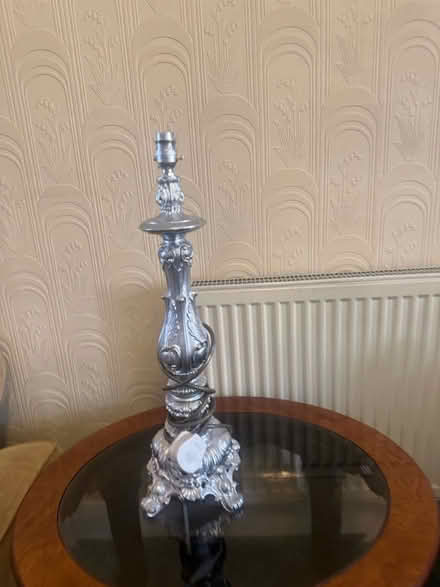 Photo of free Silver lamp stand (BR1 4LQ) #2
