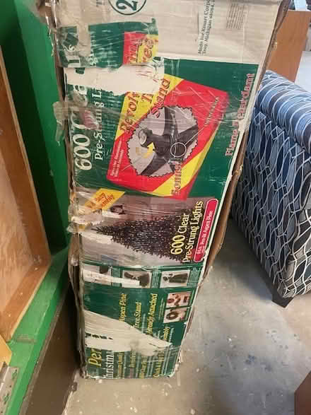 Photo of free Pre-Strung Lighted Christmas Tree (South Elgin) #2