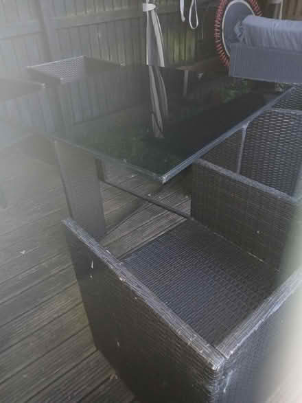 Photo of free Garden table and chairs (Swinton M27) #4
