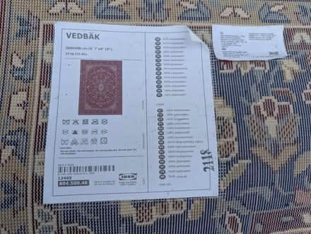 Photo of free IKEA rug on curb (Bloor St W & Armadale Avenue) #2