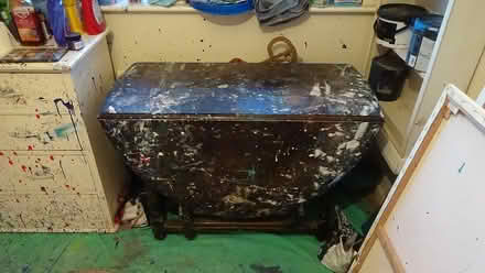 Photo of free Solid Wood Drop Leaf Table (S8 Lowedges) #1