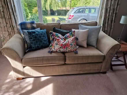 Photo of free Sofa and armchair (Battle TN33) #1