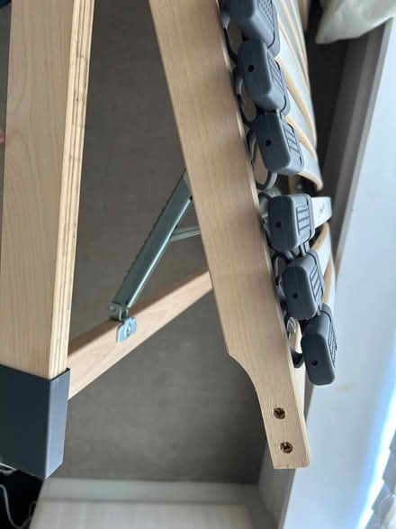 Photo of free Wooden slatted bed base (Hobson's Monument CB2) #4