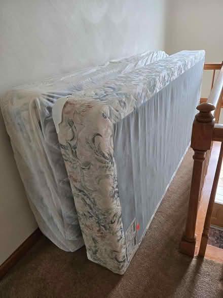Photo of free Twin sized Mattress and box springs (Harrison City, Pa) #1