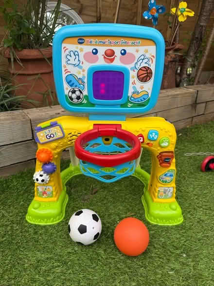 Photo of free Football/ basketball baby toy (High brooms) #1