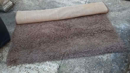 Photo of free Brown shaggy rug (Headington OX3) #1