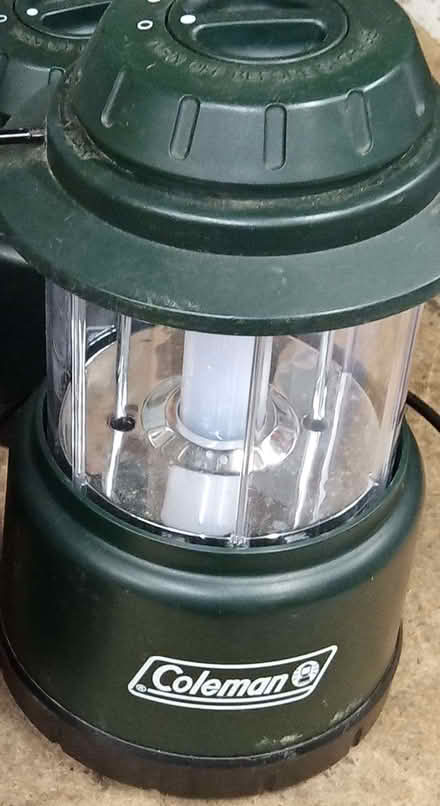 Photo of free Coleman battery-powered camping lantern (Titchfield PO14) #1