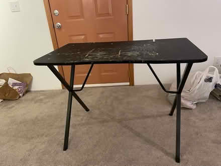 Photo of free Art/gaming desk (Maple Leaf) #1