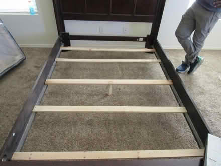 Photo of free Real Wood Queen Bedframe (Huntington) #3