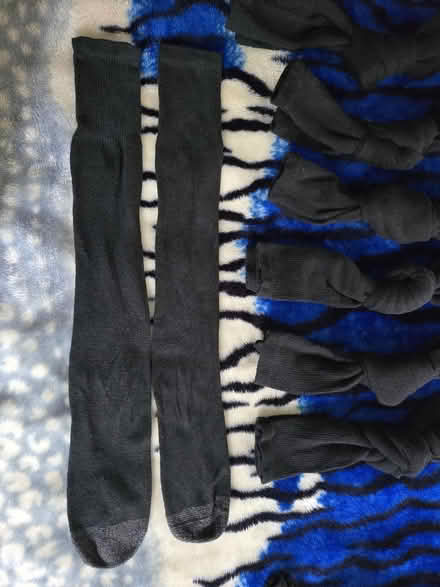 Photo of free Black Knee-high Socks 10 Pairs (West 7th) #2