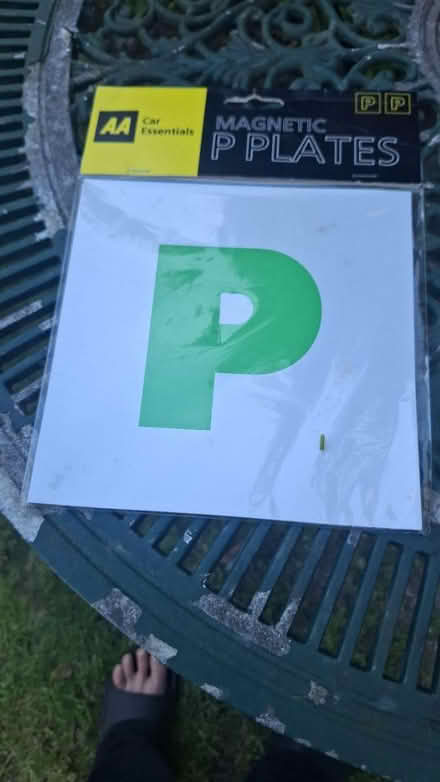 Photo of free Magnetic P plates (Bath, Bear Flat) #1