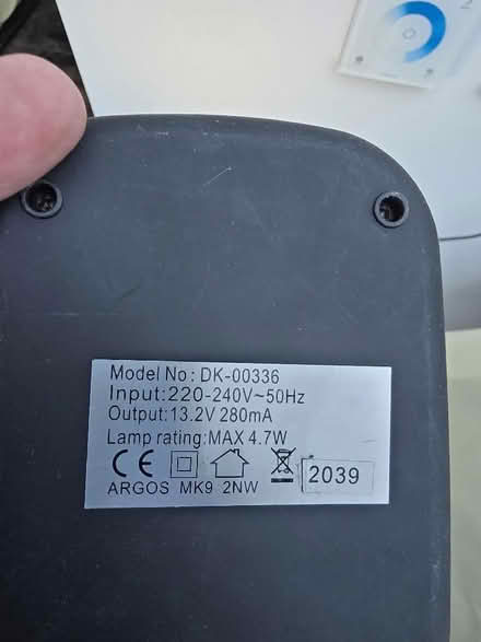 Photo of free Desk / Bedside Lamp, LED (St. Dunstan's CT2) #4