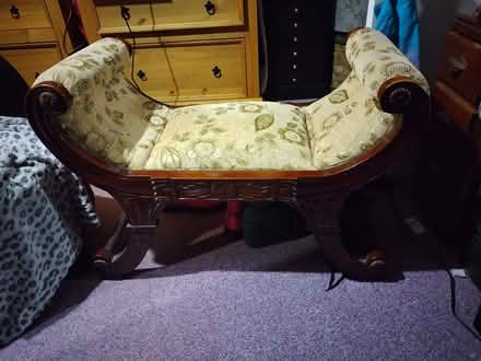 Photo of free Bedroom chair/bench (Oxhey Hall WD19) #3