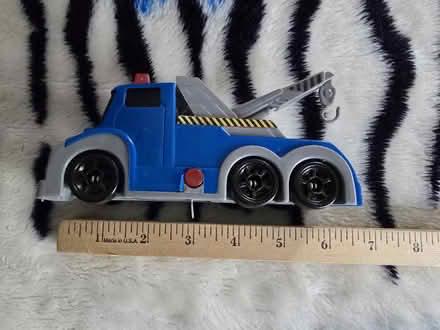 Photo of free Blue Tow Truck Toy (West 7th) #1