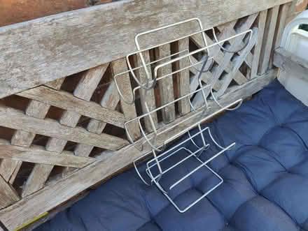 Photo of free Chrome Wine bottle rack (Bedford) #2